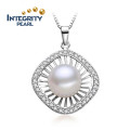 Freshwater Fashion Pearl Pendant 10-11mm Button Pearl AAA Natural Jewel Pearl Pendant